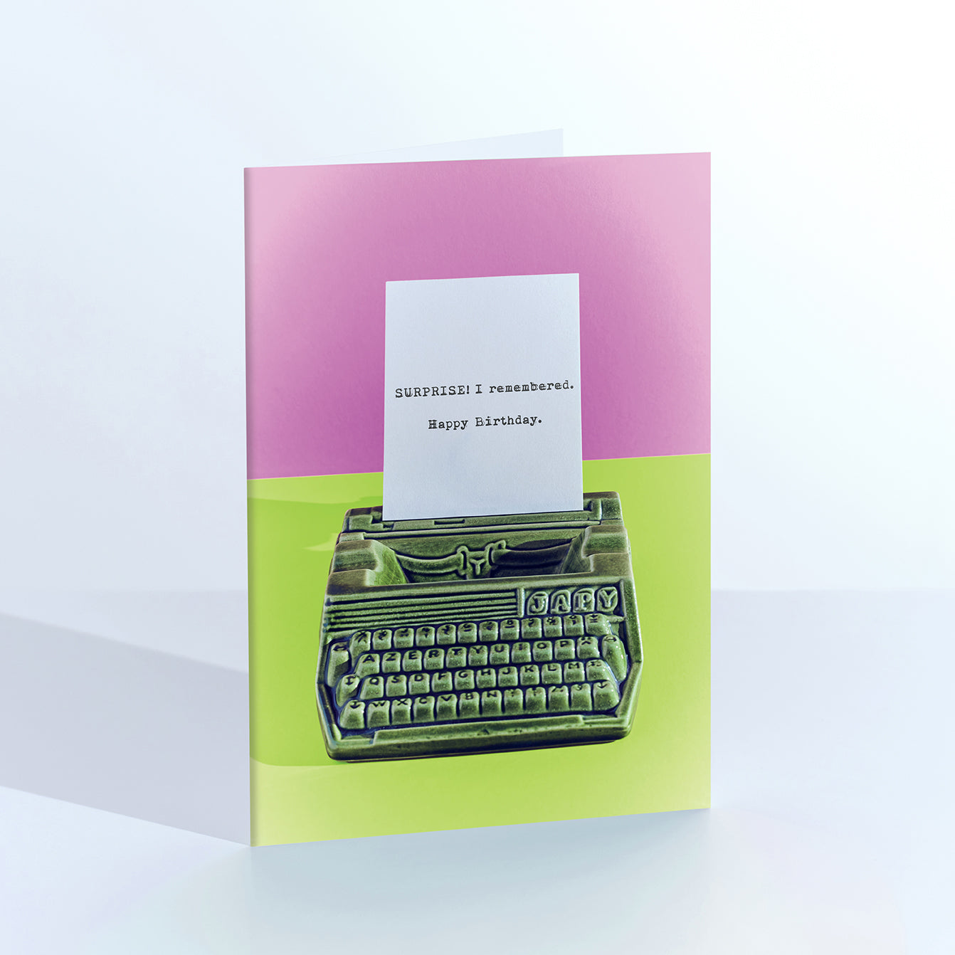 TypeHype Birthday Surprise Greetings Card