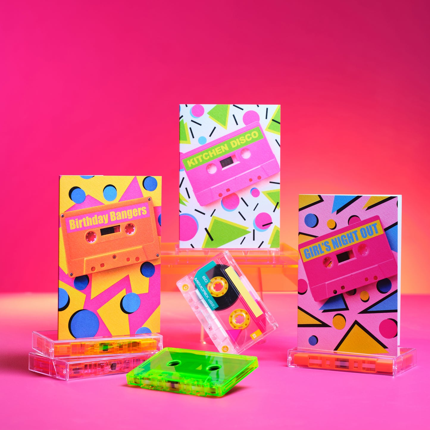 Birthday Bangers Mix Tape Card