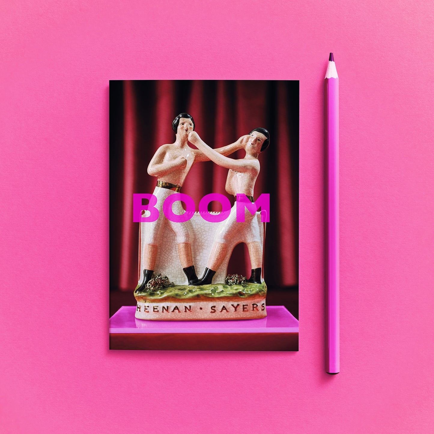 Boom Boxers Greetings Card
