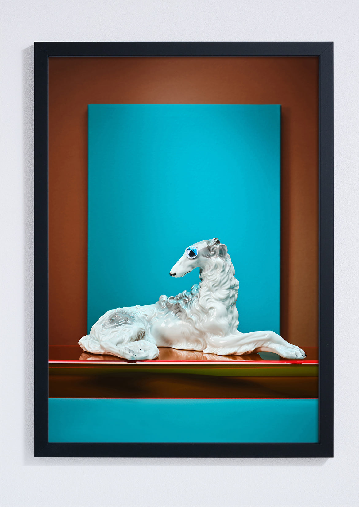 "Goggle eyed Afghan Hound" giclée photo print