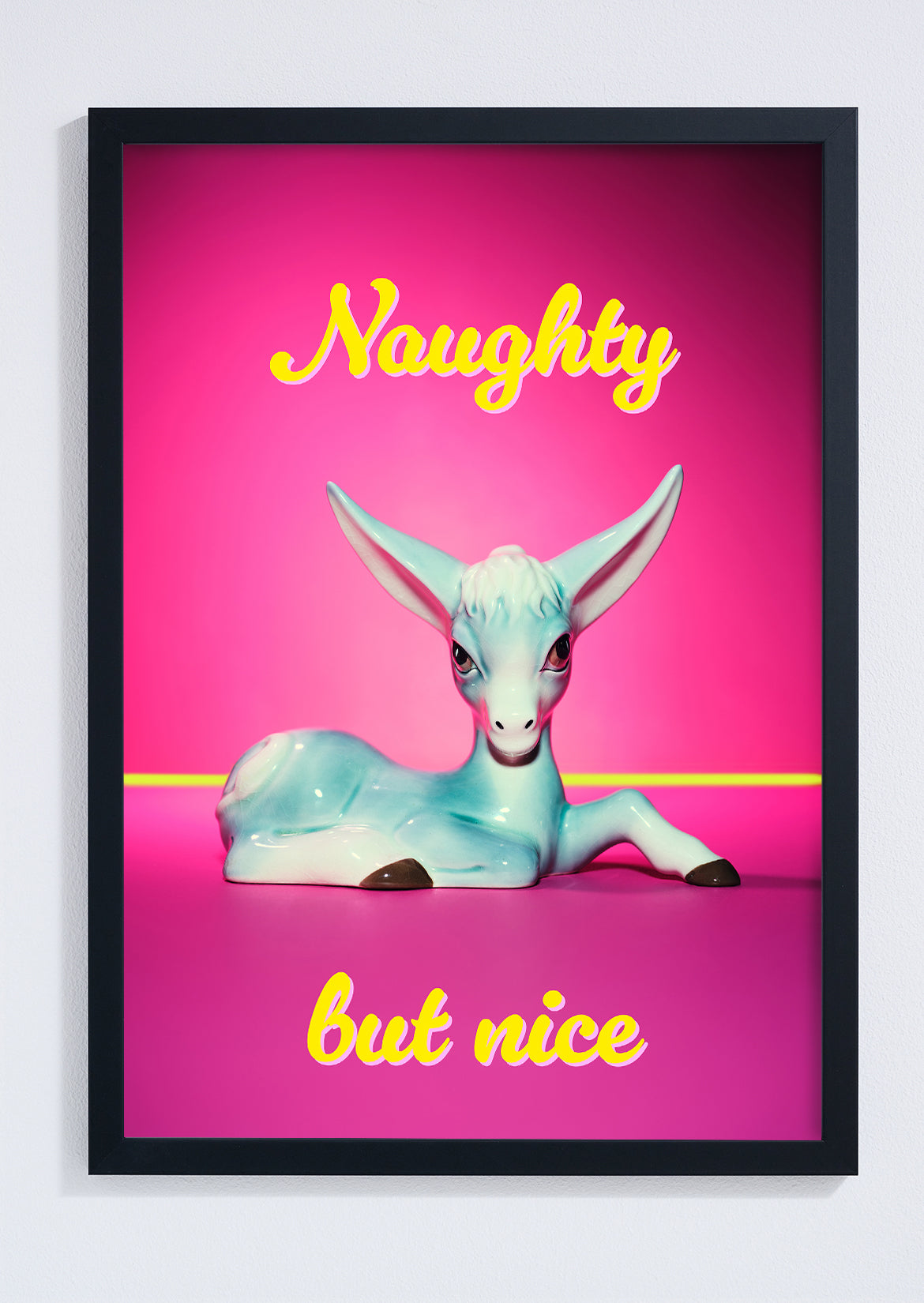"Naughty but Nice" Donkey giclée photo print