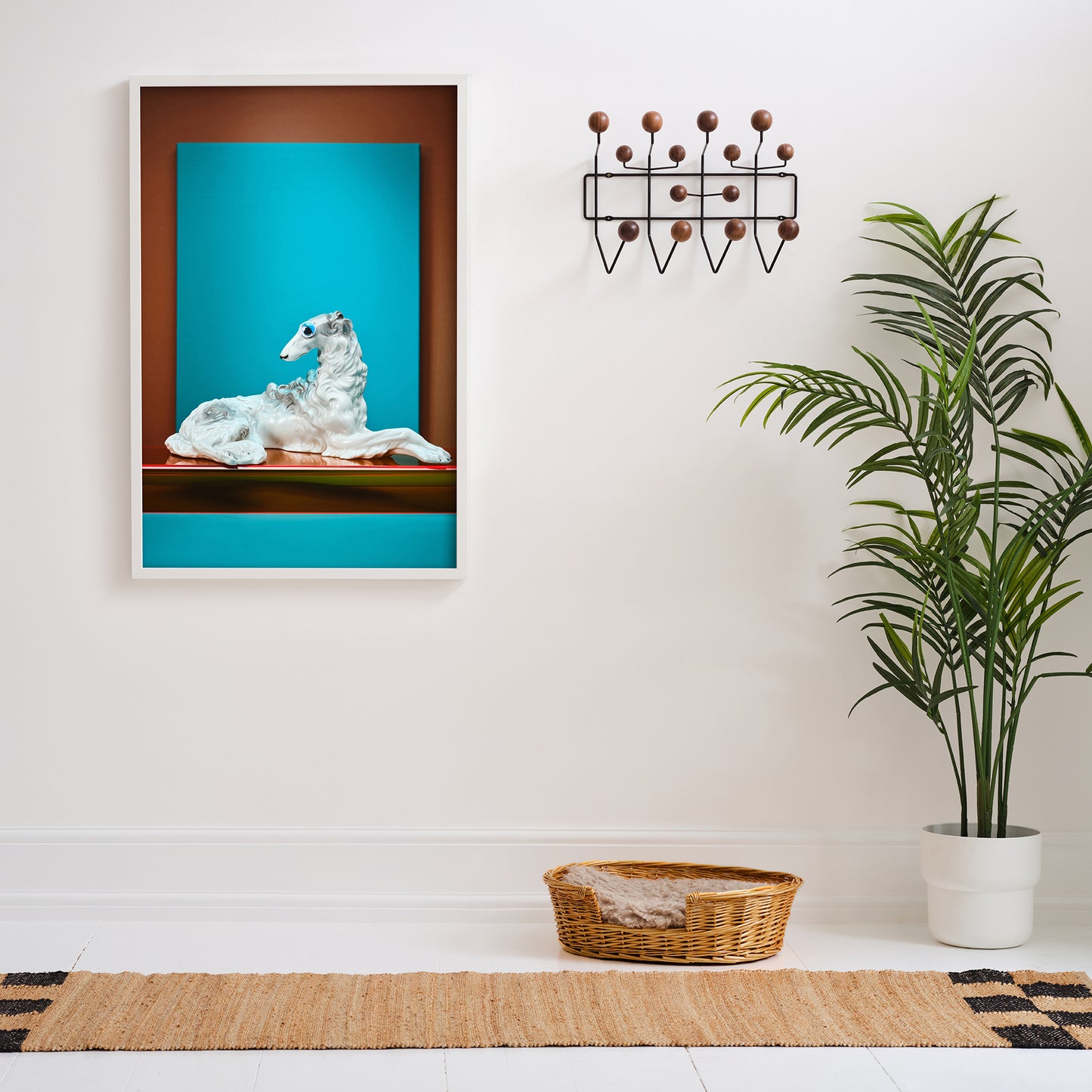 "Goggle eyed Afghan Hound" giclée photo print