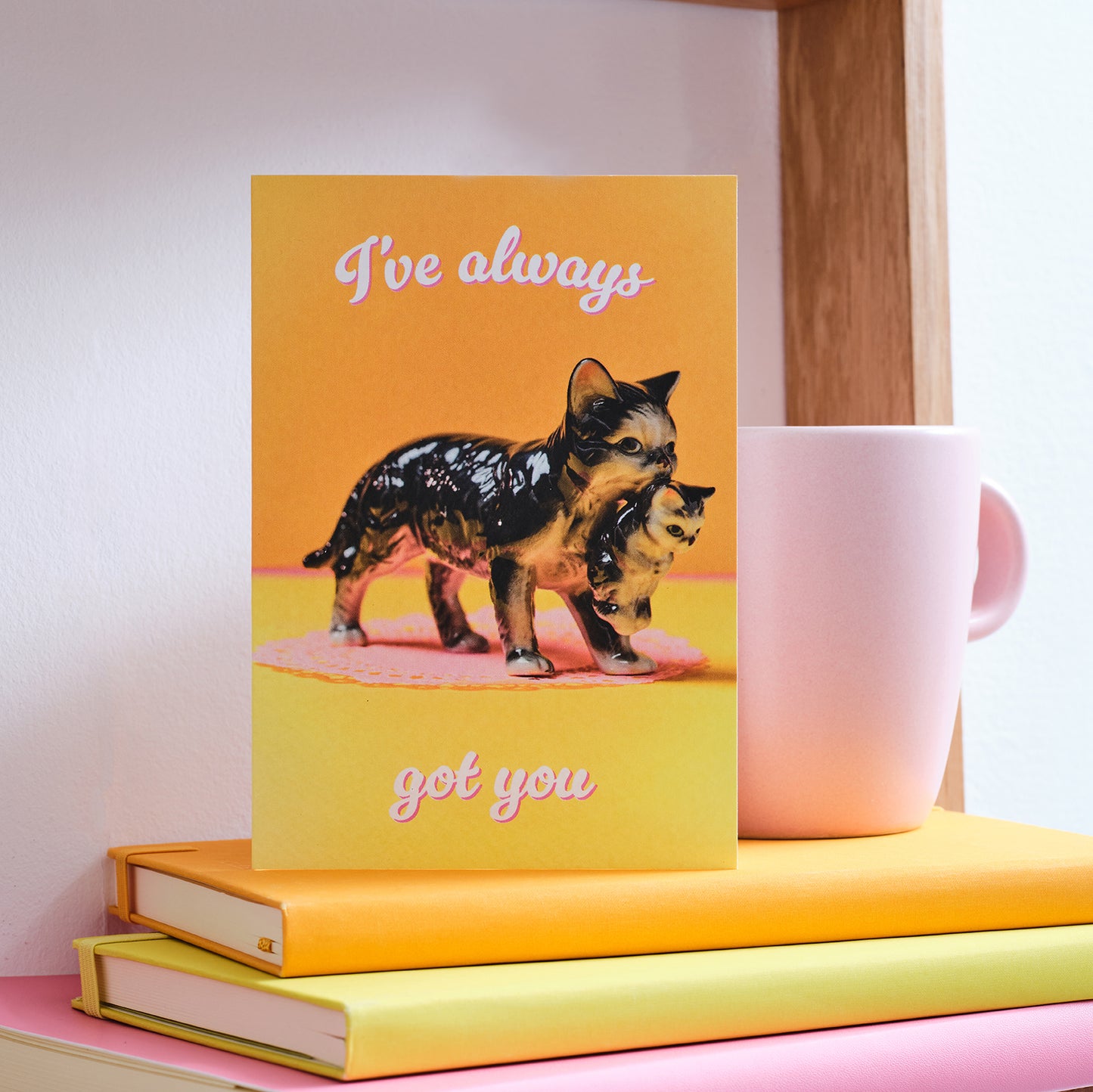 I've Always Got You Caring Cats Greetings Card