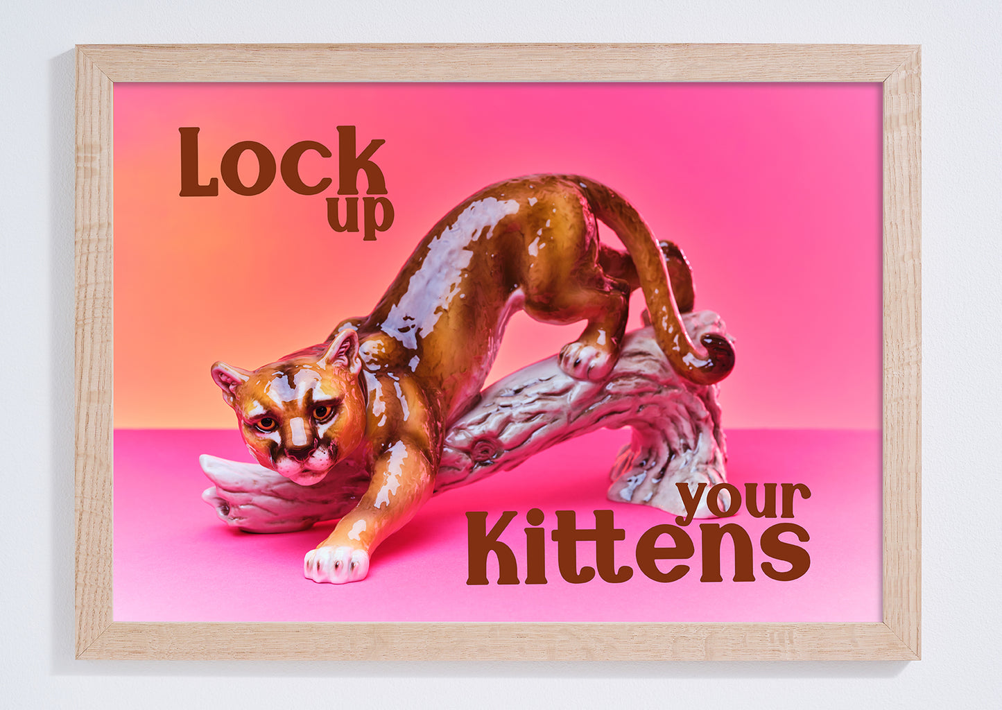 Lock up Your Kittens Cougar Photo Print