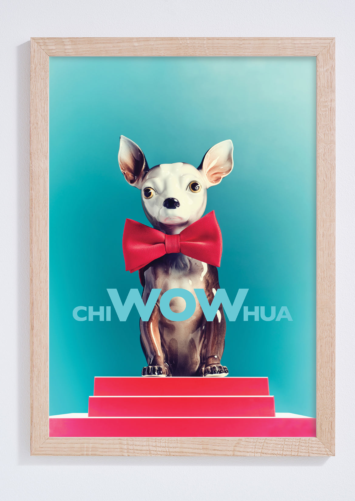 ChiWOWhua dapper dog photo print