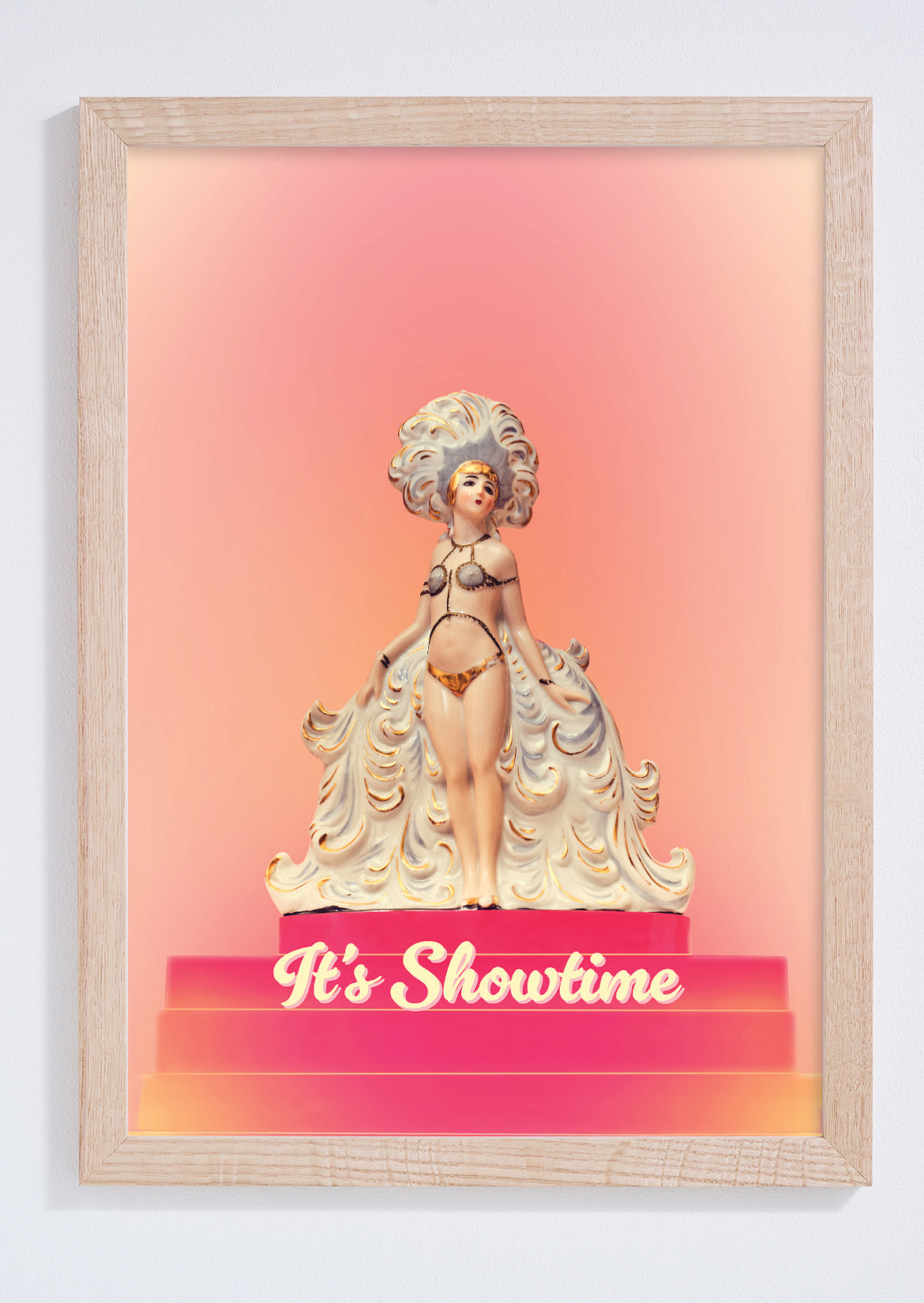 "It's Showtime" showgirl giclée photo print