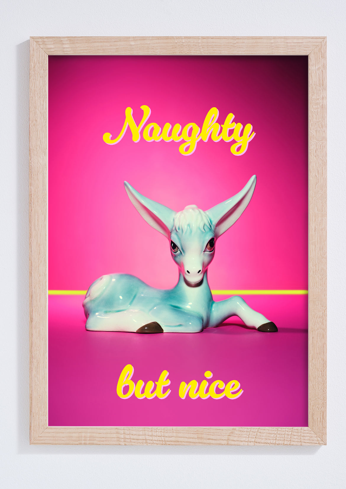 "Naughty but Nice" Donkey giclée photo print