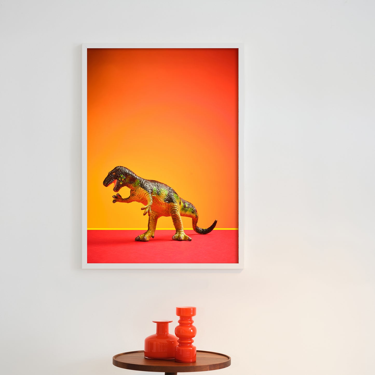 "Dino squad T-Rex" giclée photo print