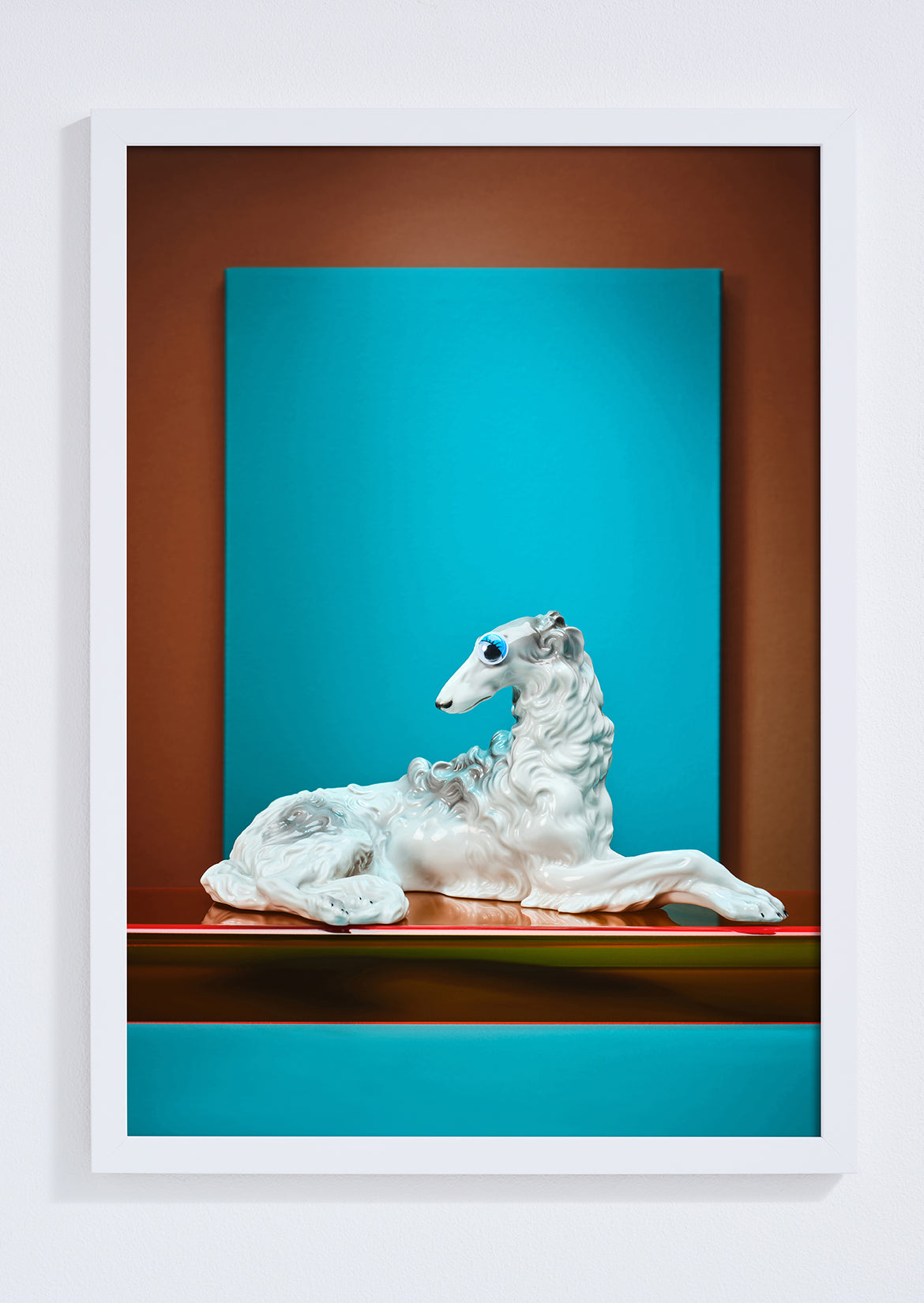 "Goggle eyed Afghan Hound" giclée photo print