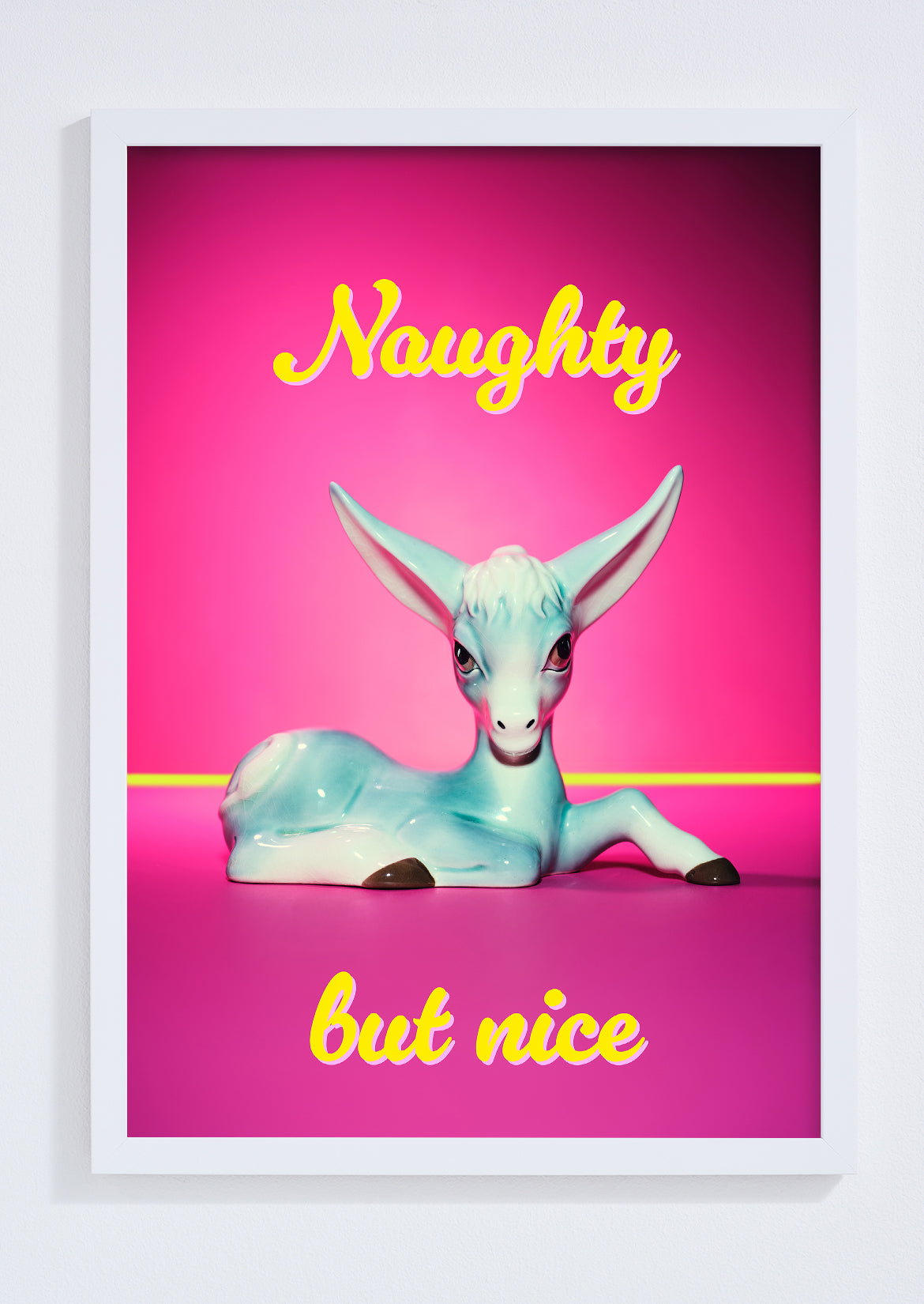 "Naughty but Nice" Donkey giclée photo print