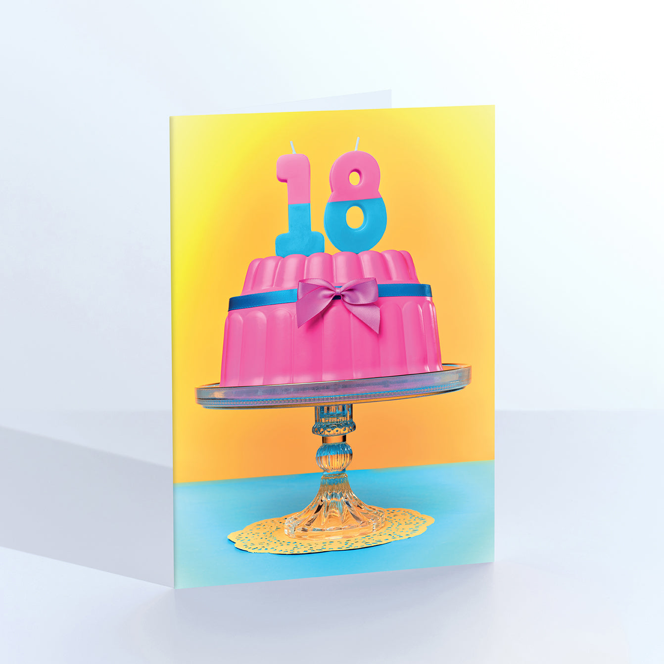 18th Birthday Hot Cake Card