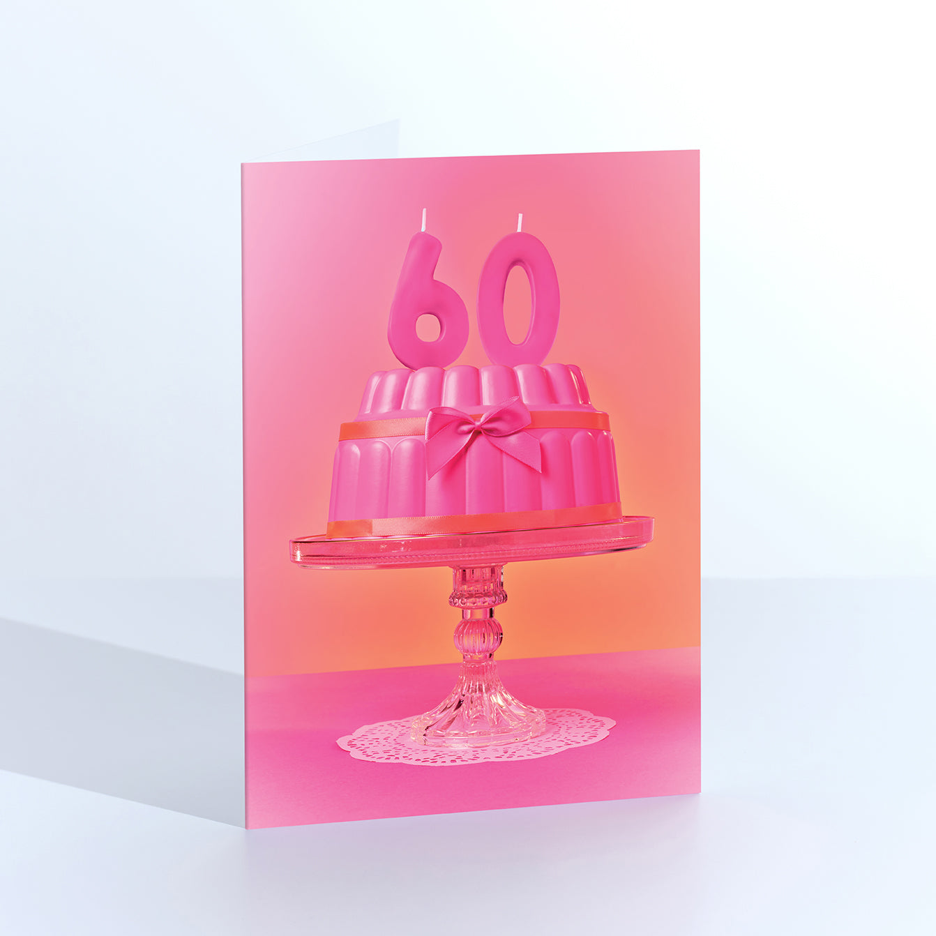 60th Birthday Hot Cake Card