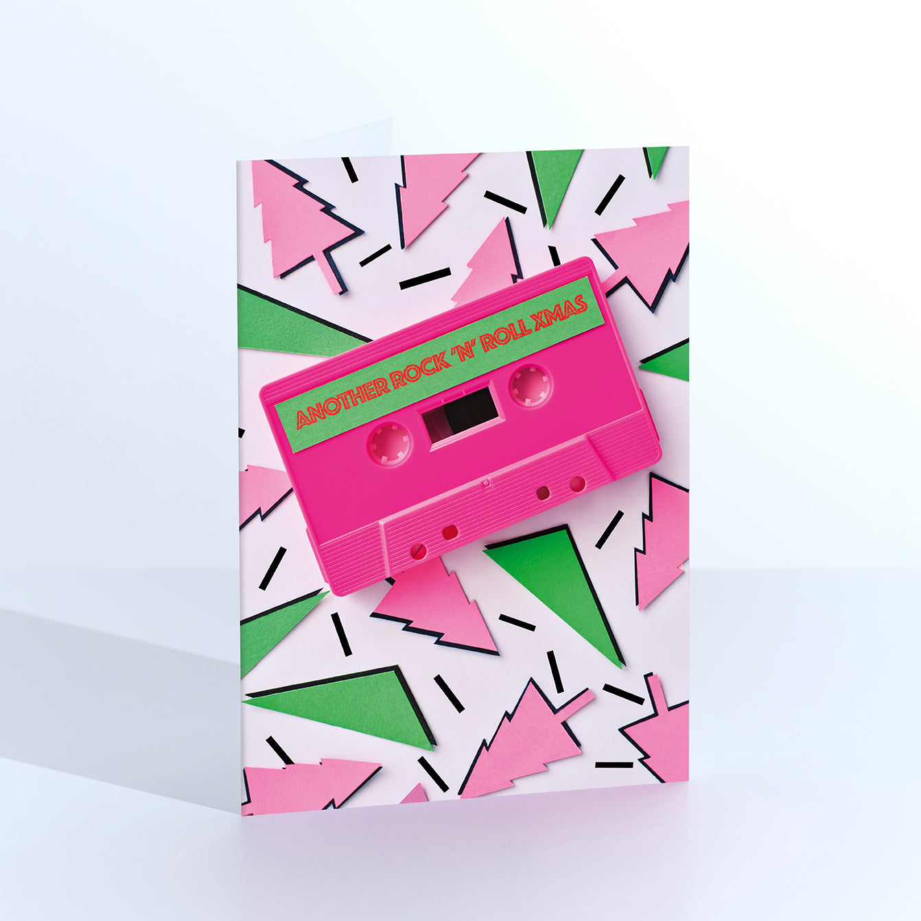 Another Rock N Roll Christmas Mix Tape Card