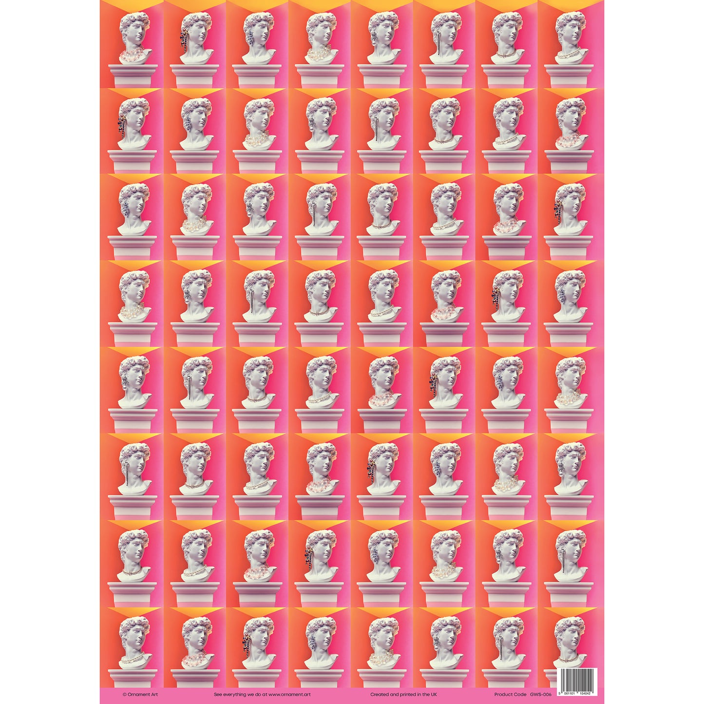 Blinged Gift Wrap Sheet