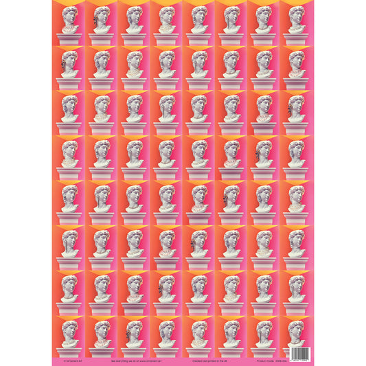Blinged Gift Wrap Sheet