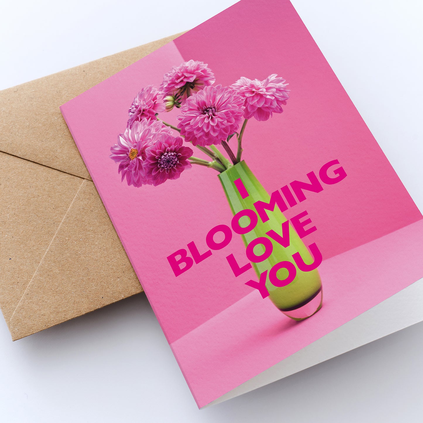 Blooming Love greetings card