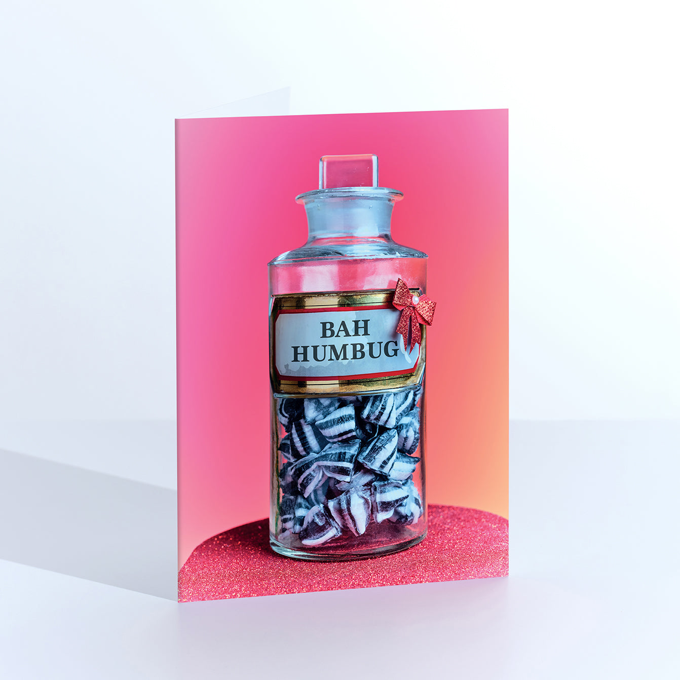 Bah Humbug Christmas Card