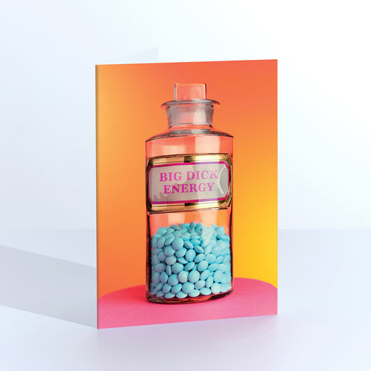 Big Dick Energy Greetings Card
