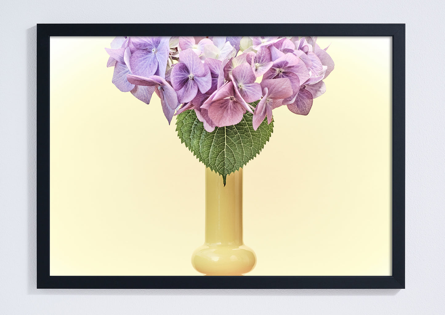 "Hydrangeas pastel wash" giclée photo print