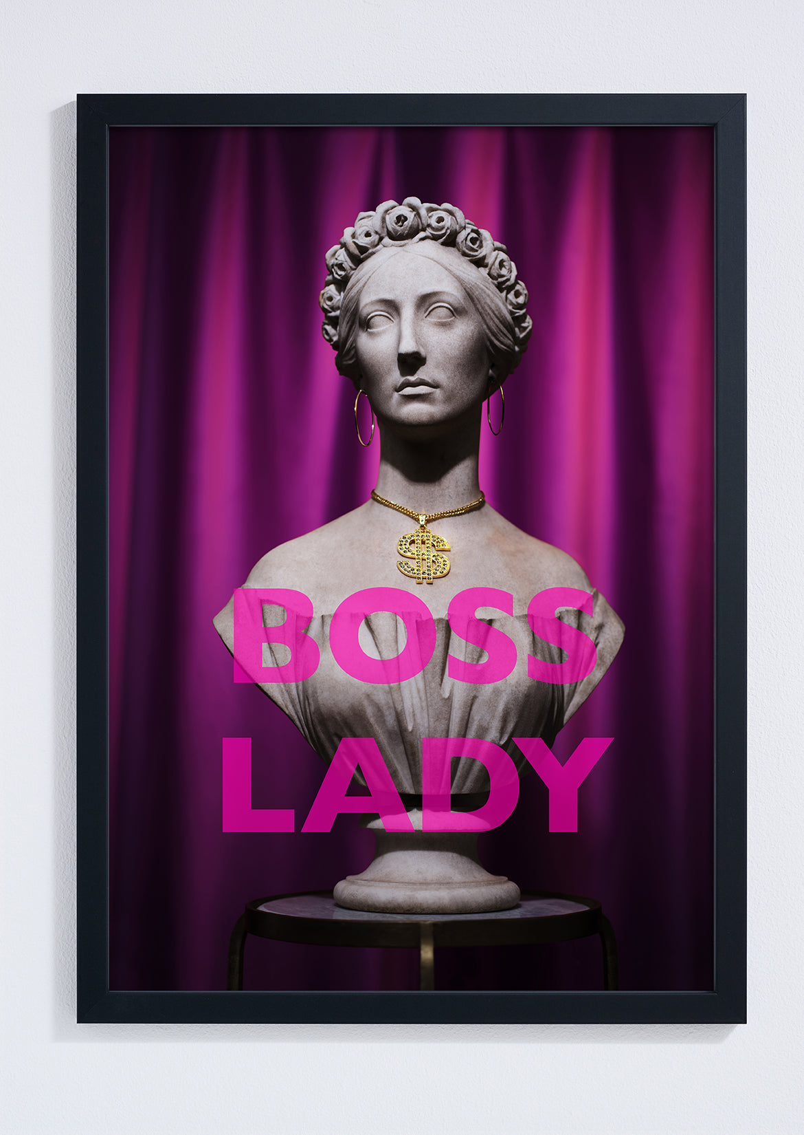 Boss Lady Novelty Sculpture Photo Print