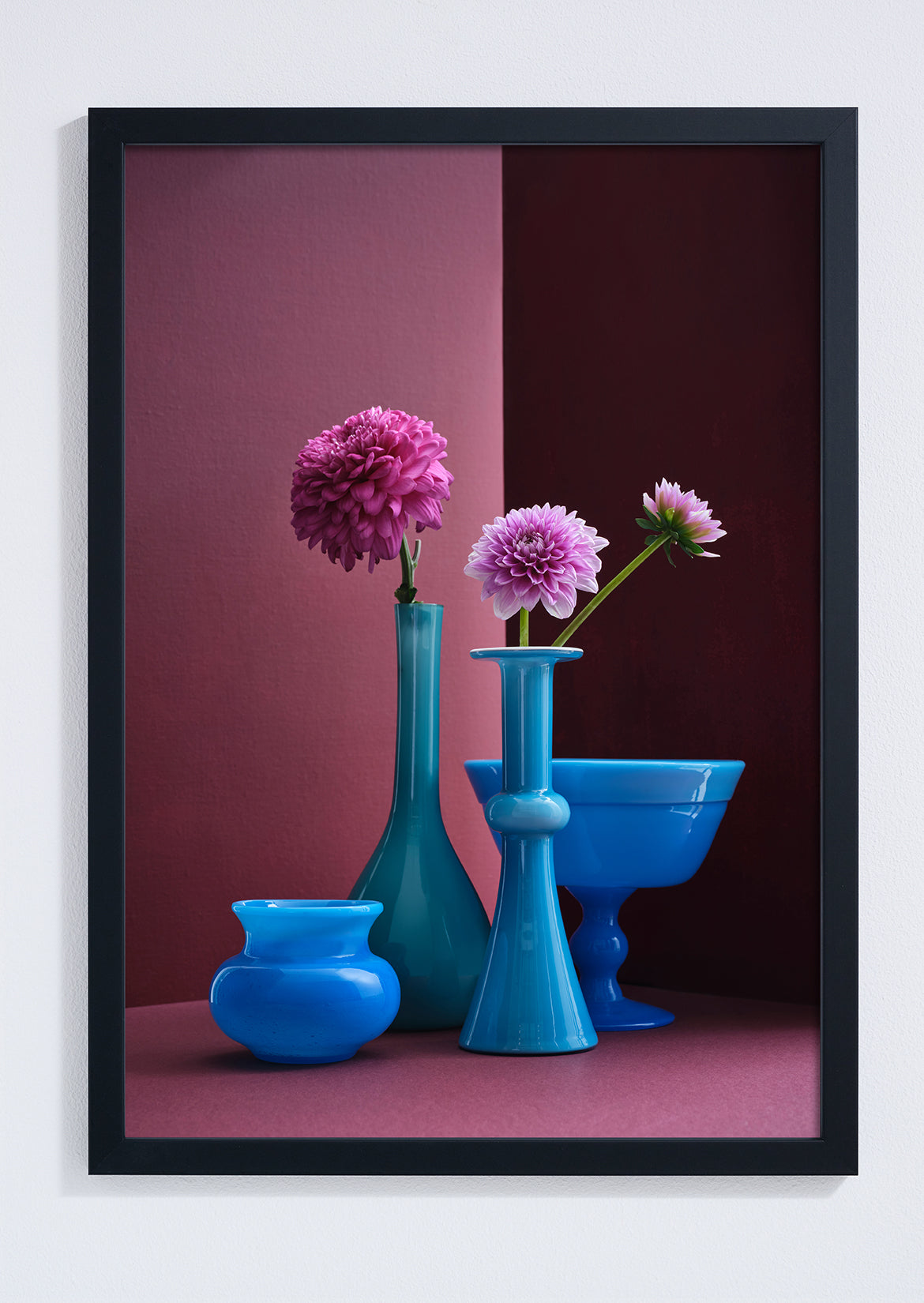 "Harmony of Dahlias" giclée photo print