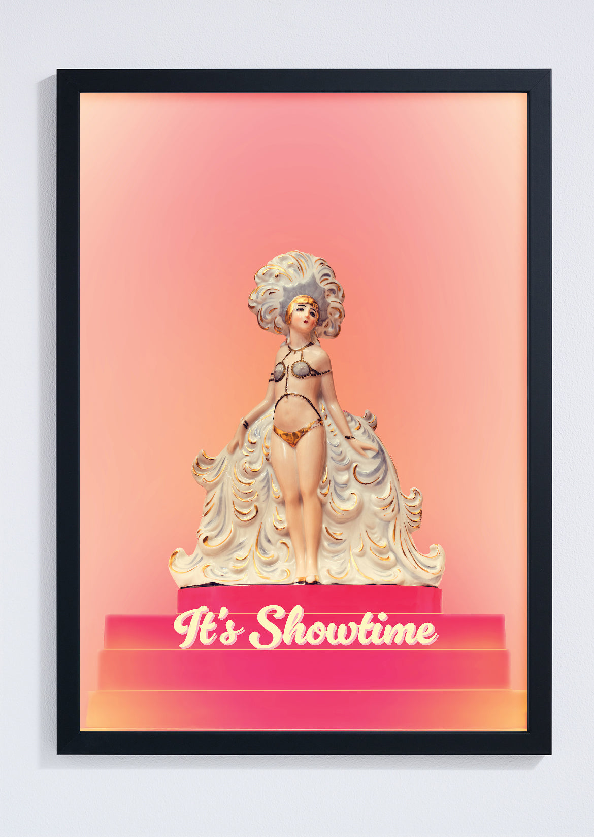 "It's Showtime" showgirl giclée photo print
