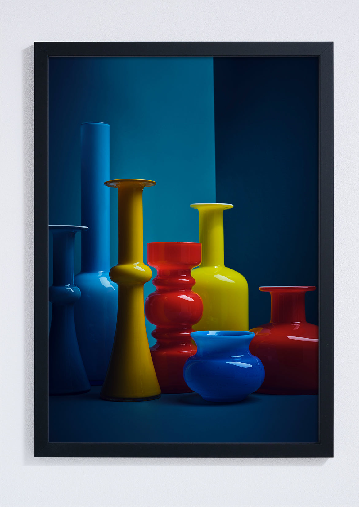 "Mid-century glass ,The Brights" giclée photo print