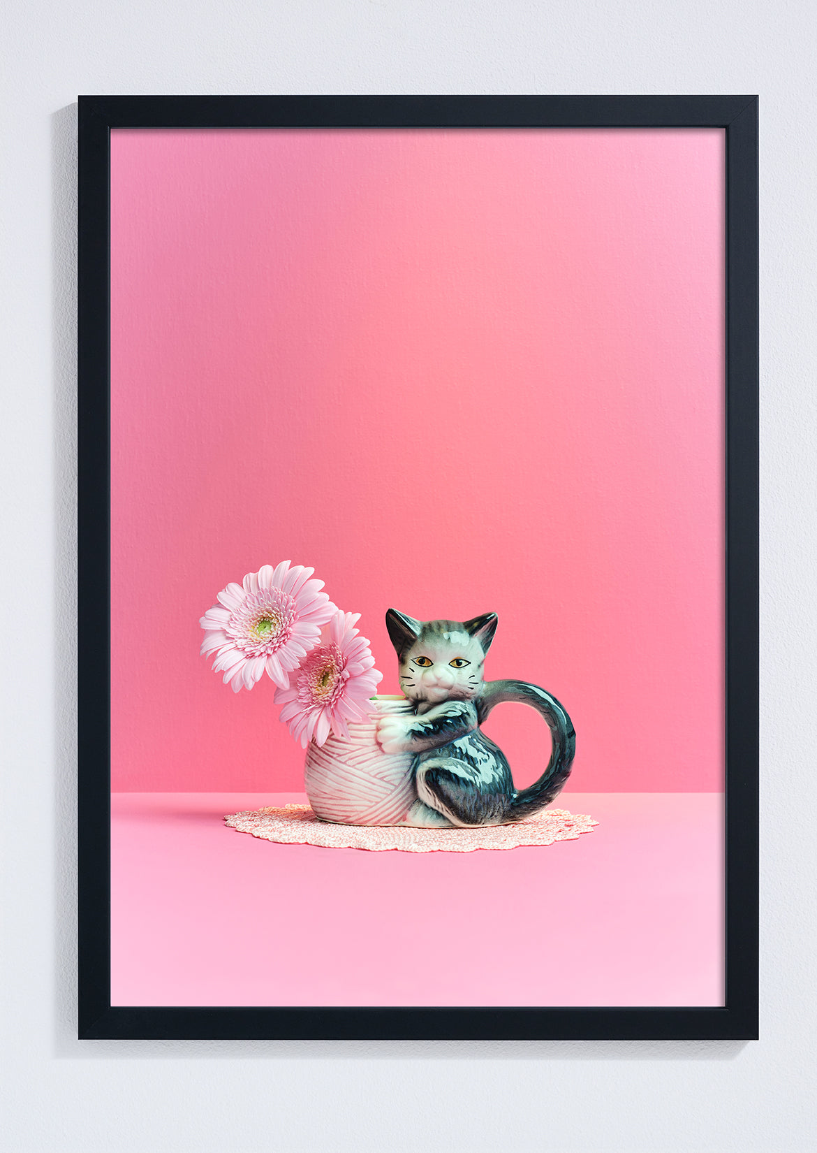 "Nana's house, kitty jug" giclée photo print