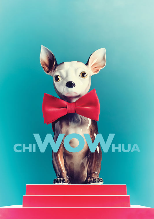 ChiWOWhua dapper dog photo print