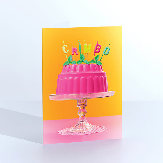 Crimbo Cake Christmas Card