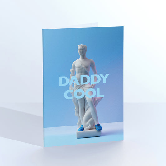 Daddy Cool greetings card