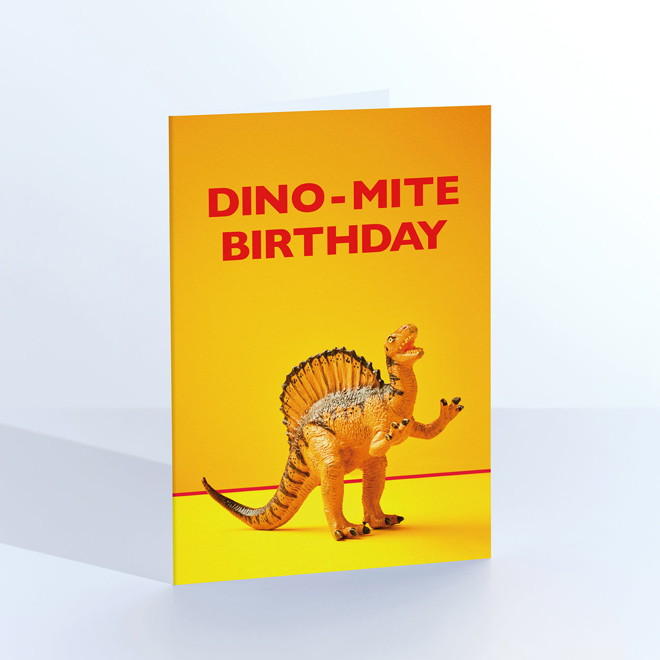 Dino-Mite Birthday Greetings Card