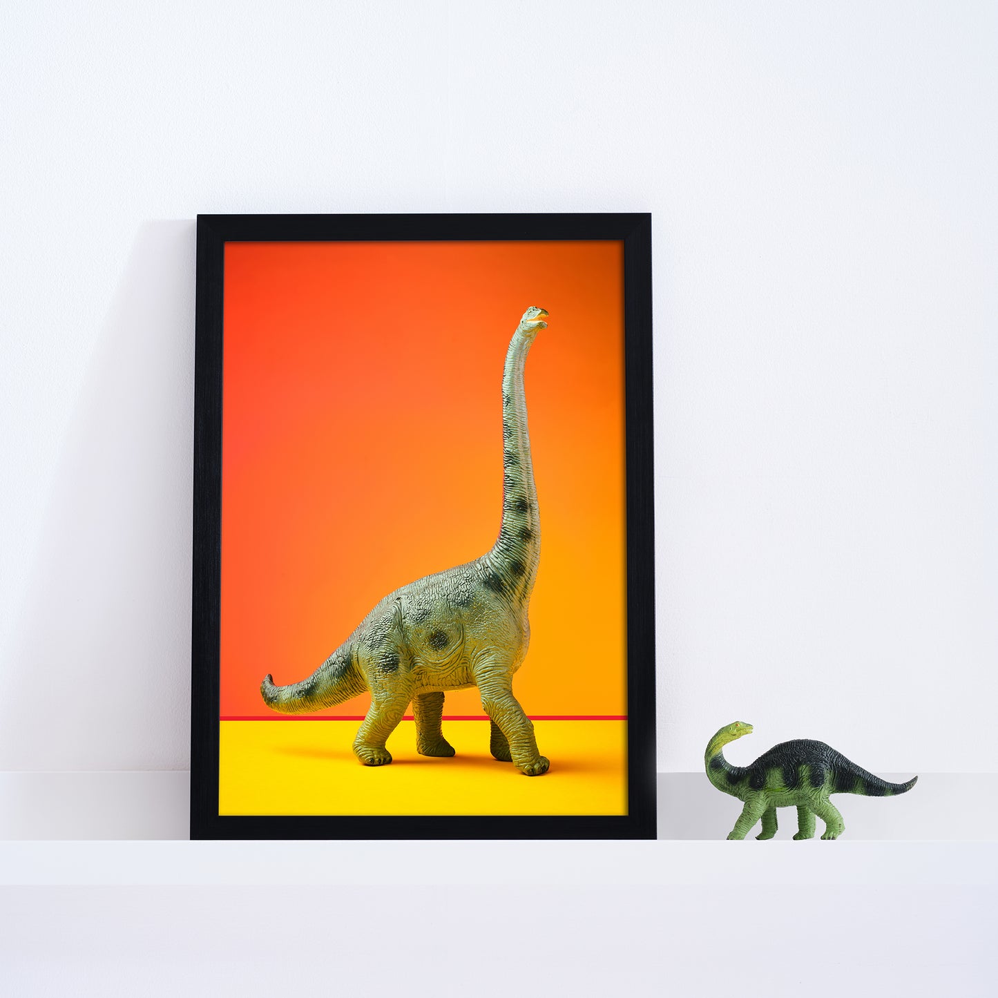 "Dino squad Bronto" giclée photo print