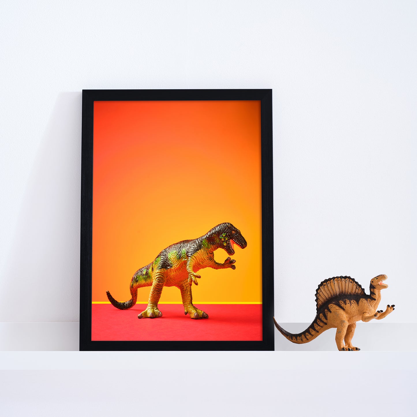 "Dino squad T-Rex" giclée photo print