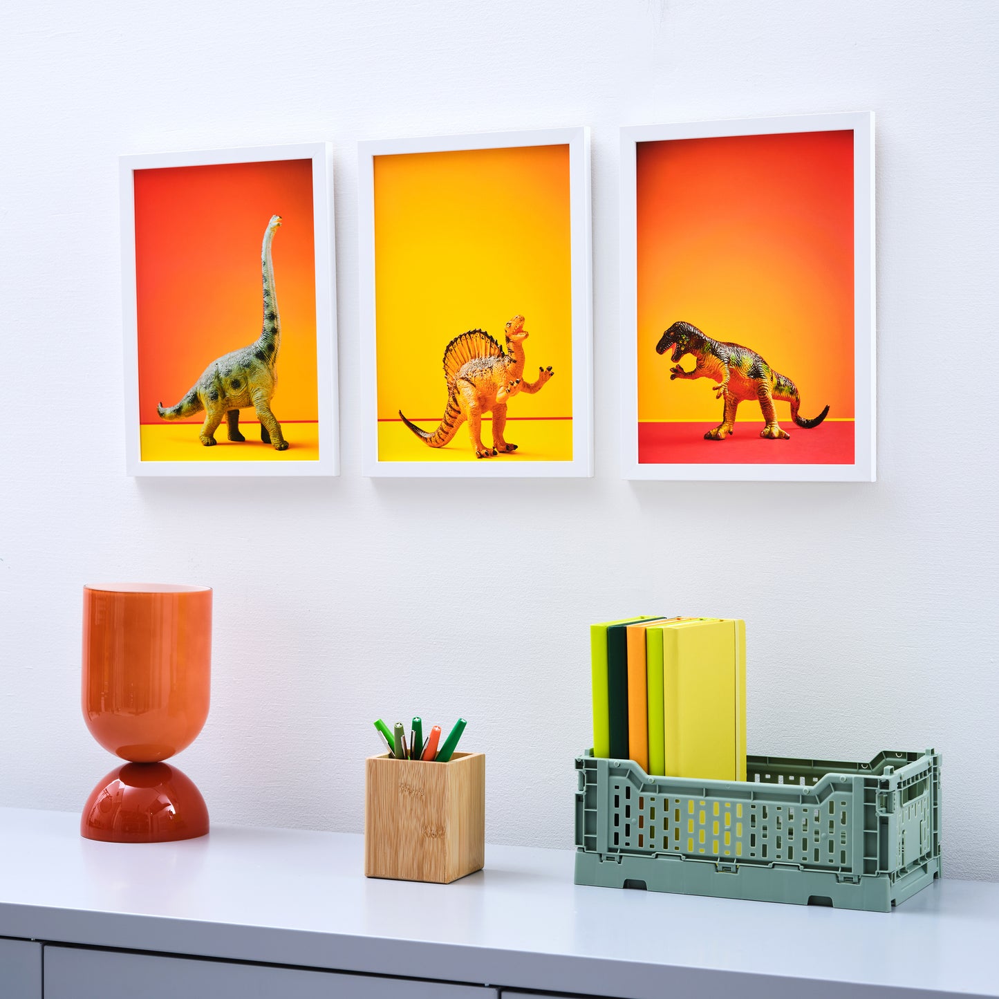 "Dino squad T-Rex" giclée photo print