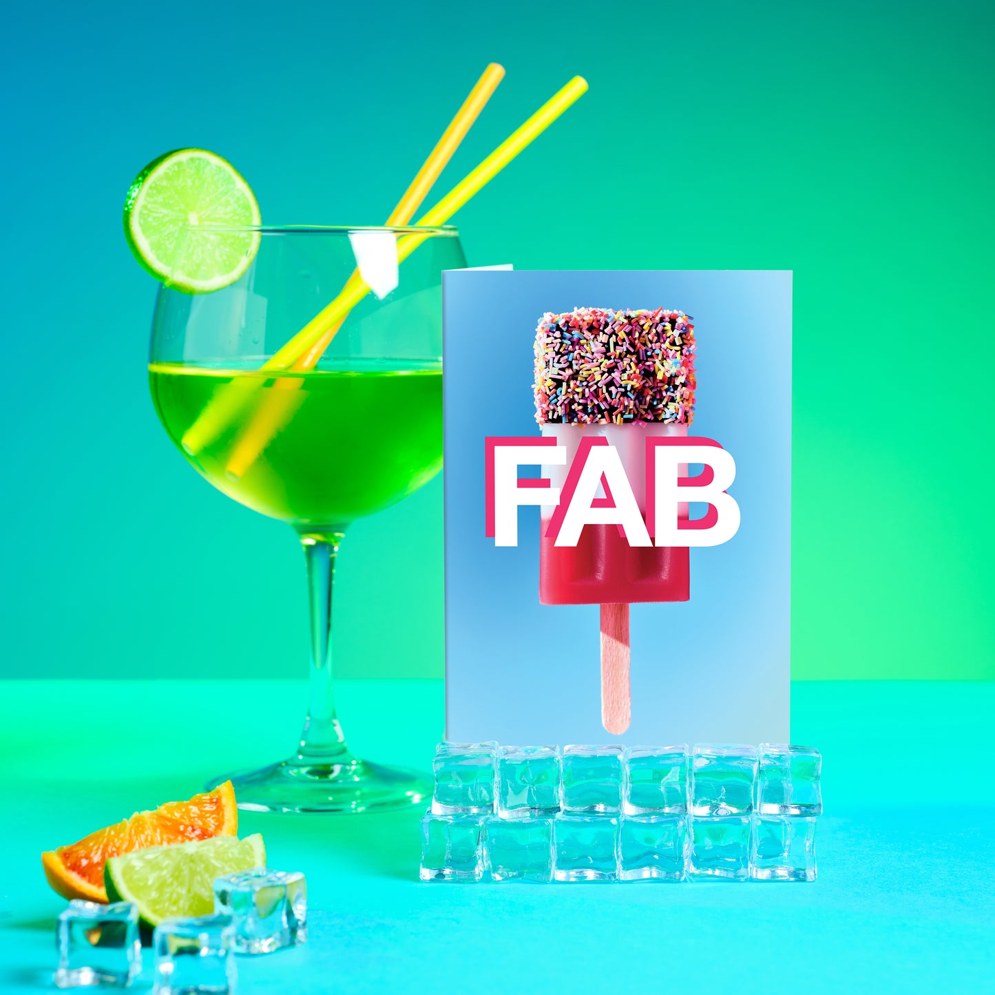 Fab Lick-Me-Quick Lollipop Card