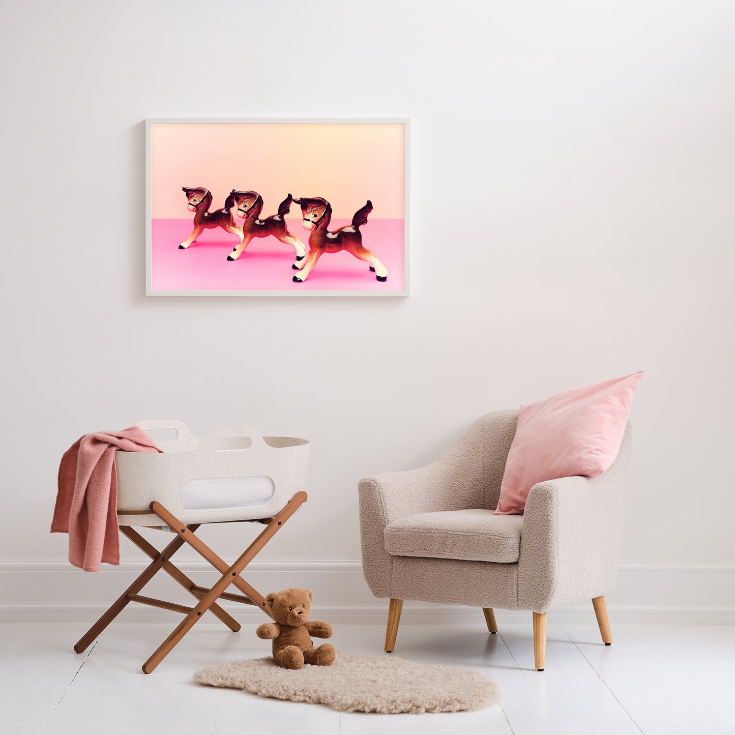 "Foaling around" giclée photo print