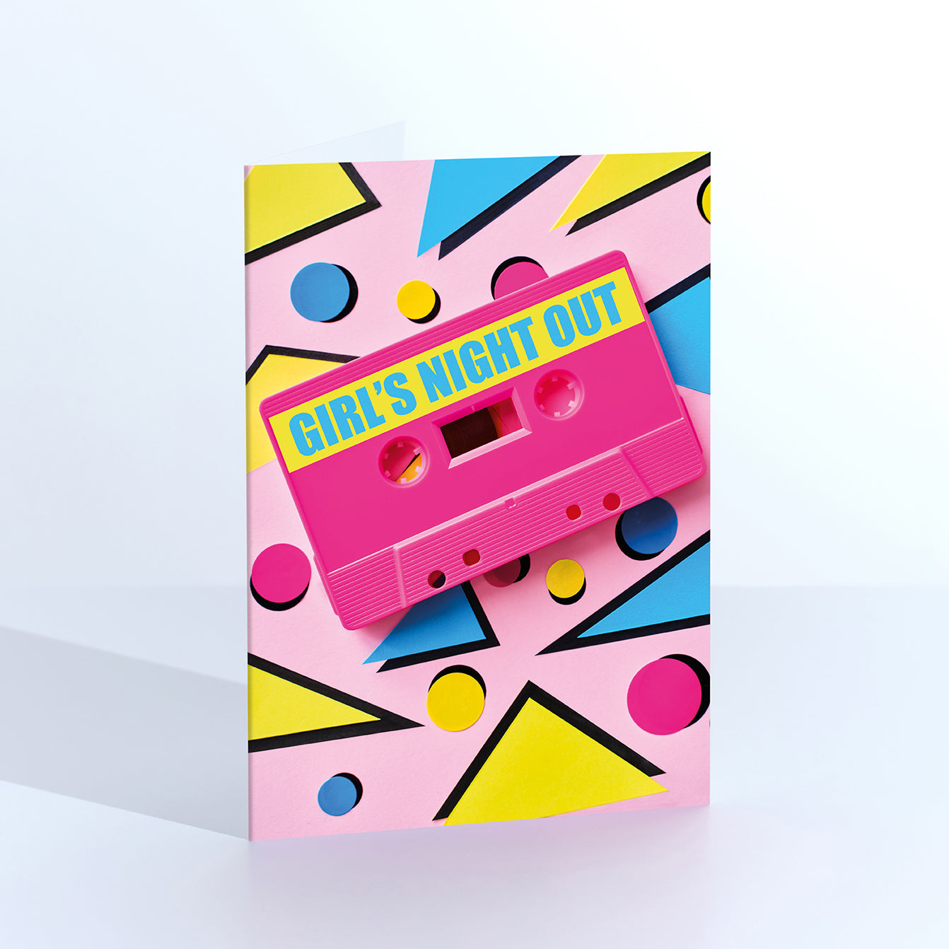 Girls Night Out Mix Tape Card