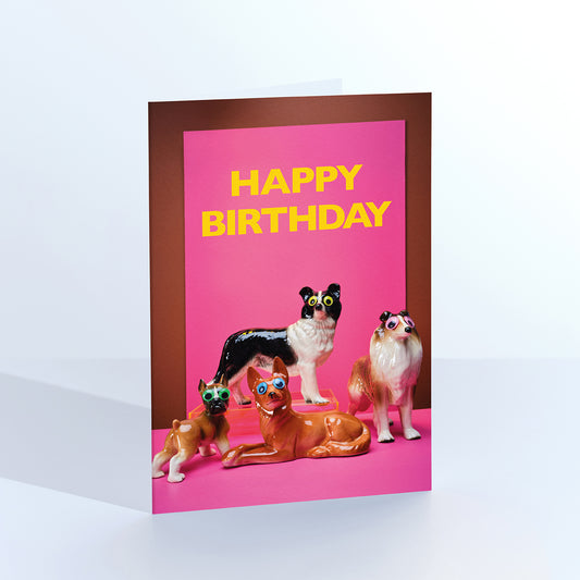 Doggy Friends Birthday Card