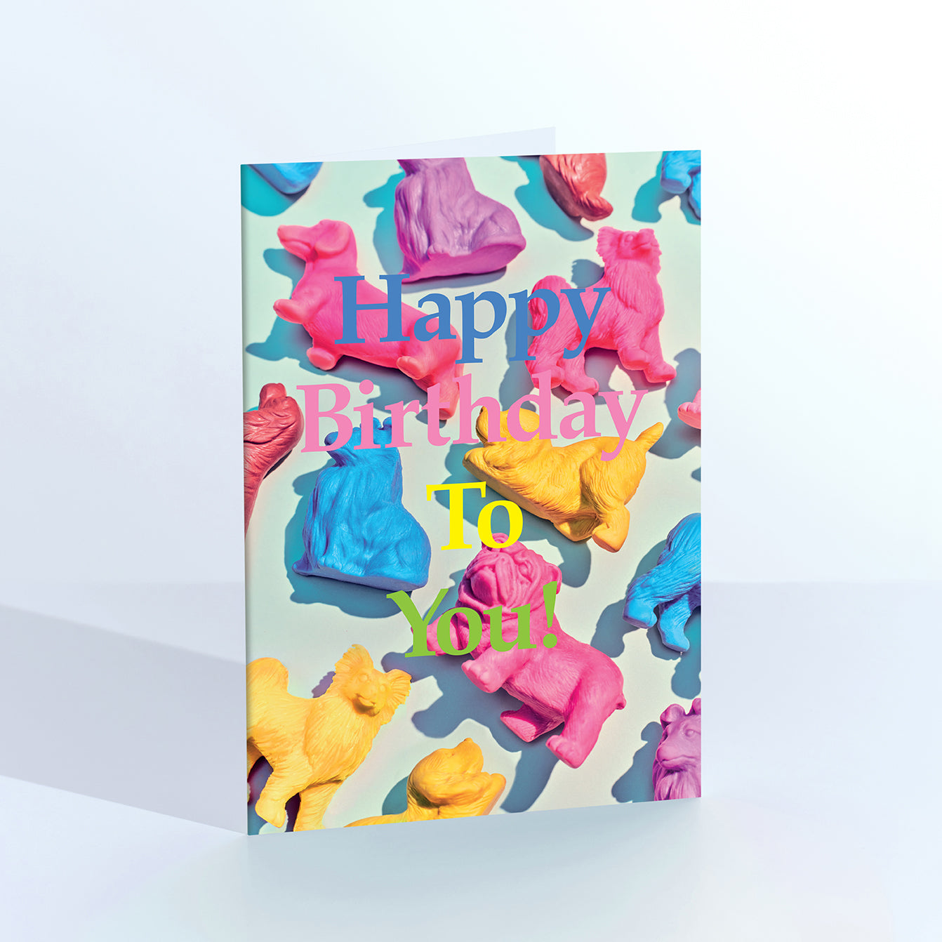 Happy birthday To You Dogs Greetings Card