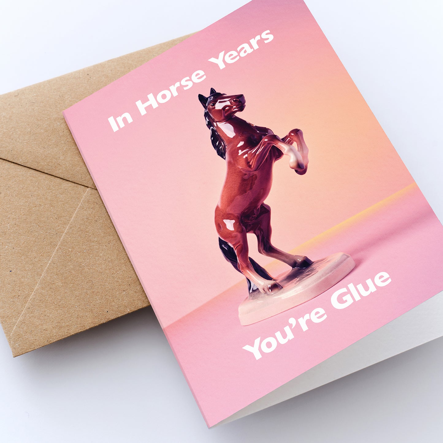 In Horse Years Greetings Card