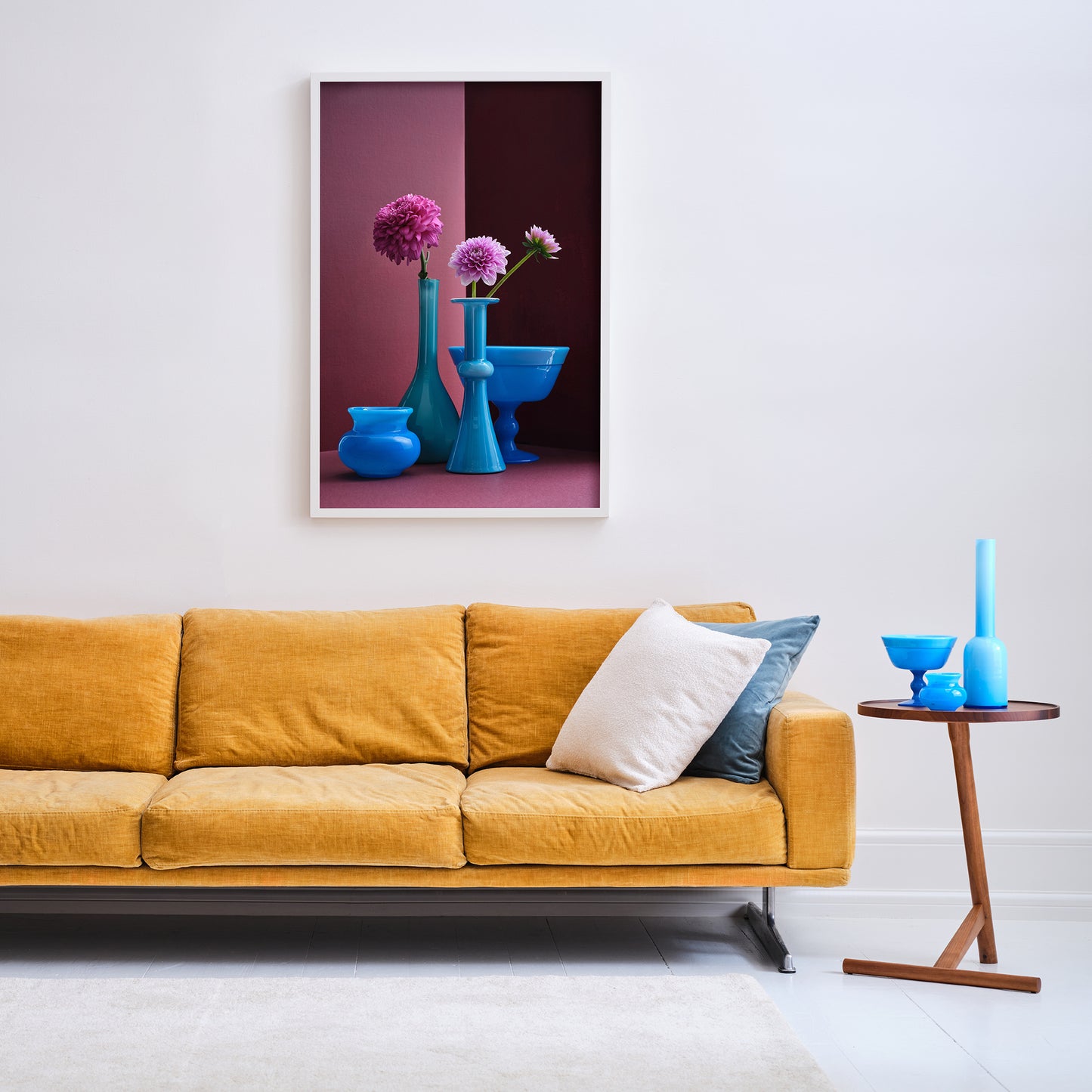 "Harmony of Dahlias" giclée photo print