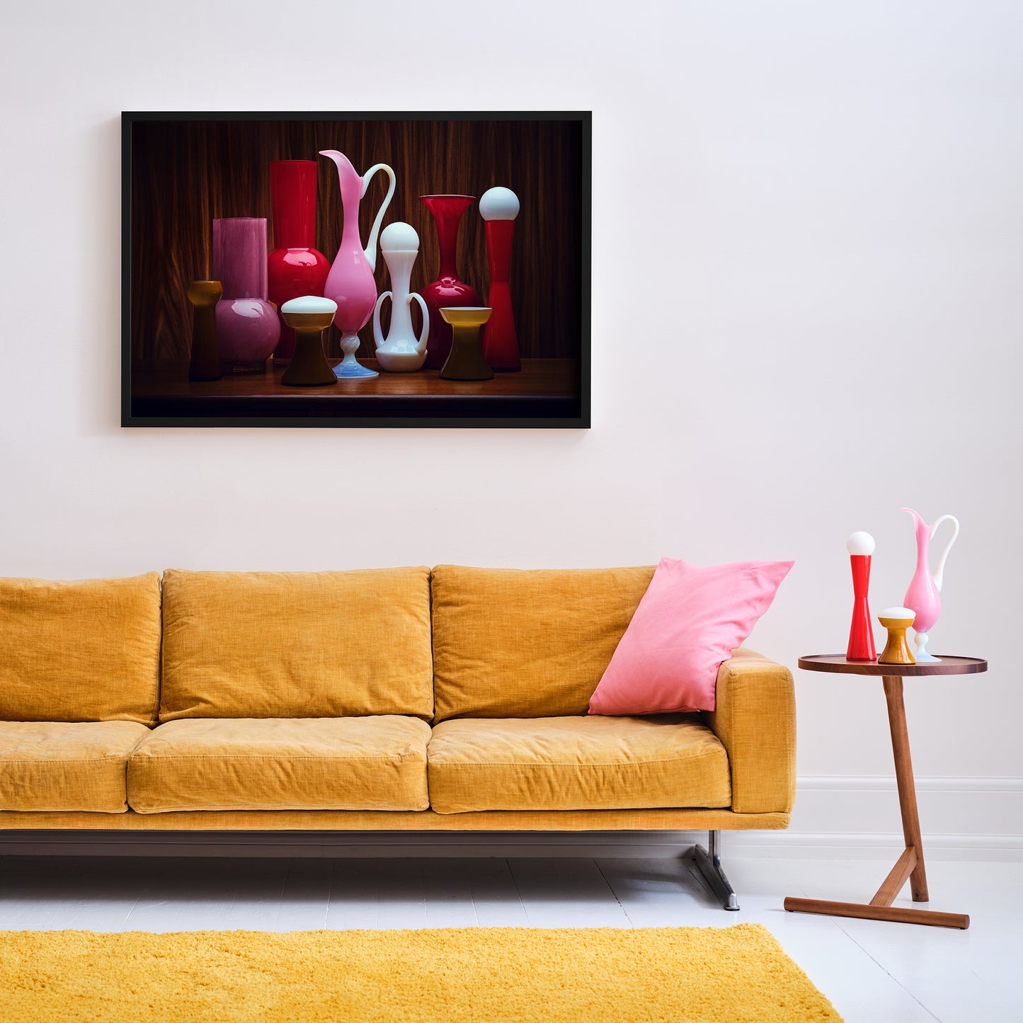 "Mid-century heart of glass" giclée photo print