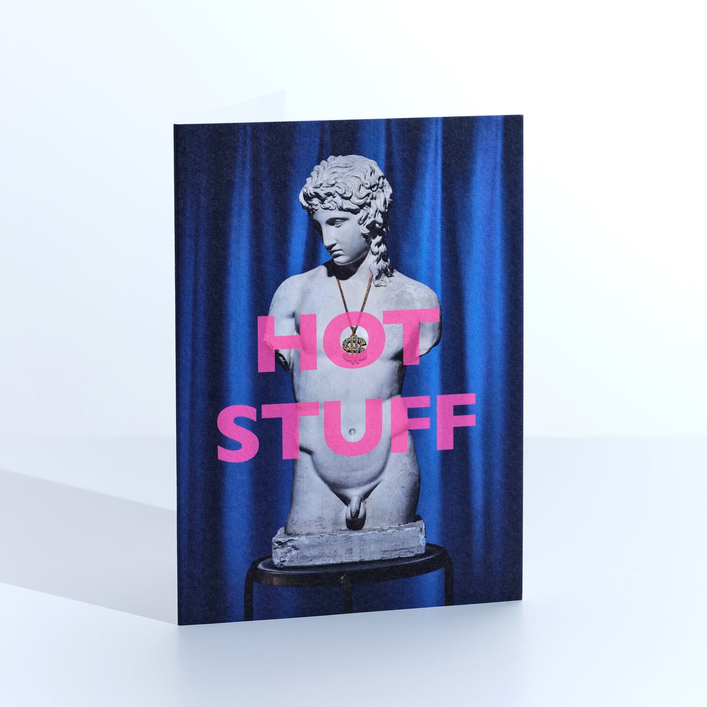 Hot Stuff Sculpture Greetings Card