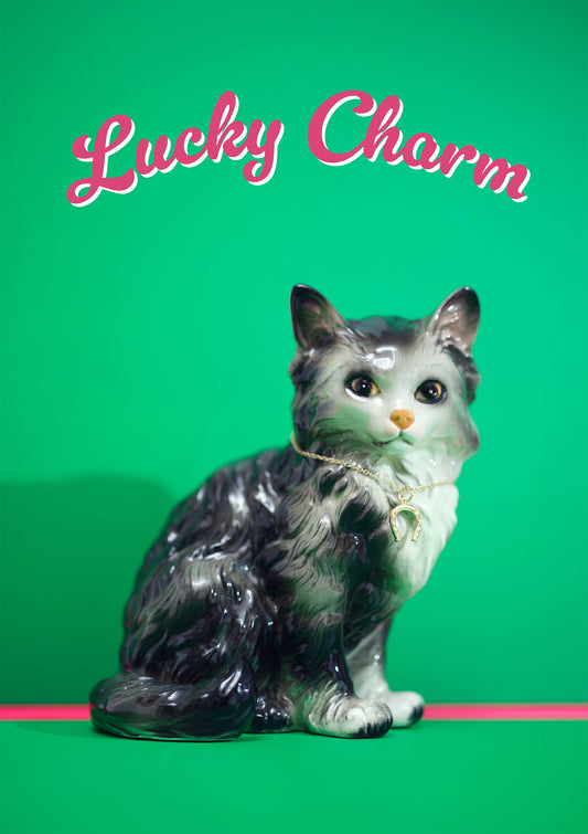 "Lucky Charm" Cat Photo Print