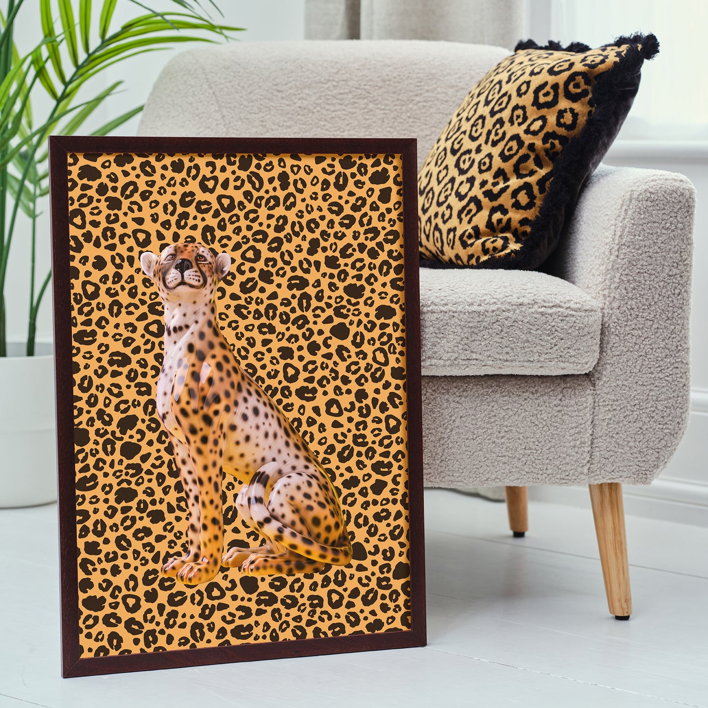 "Leopard Overload" giclée photo print