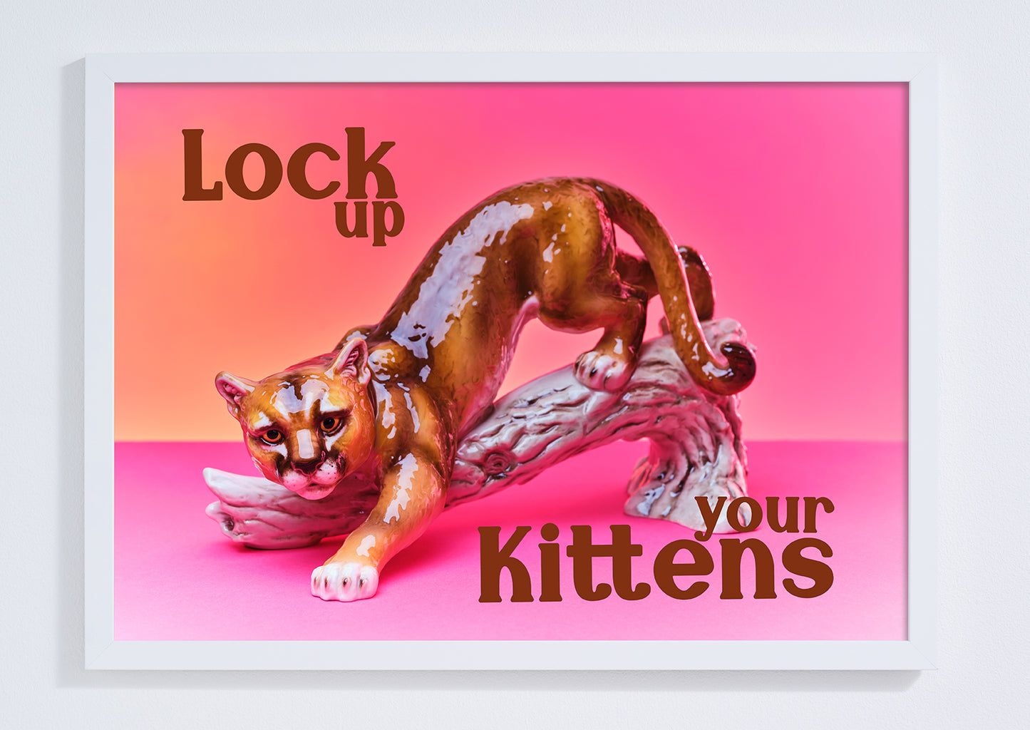 Lock up Your Kittens Cougar Photo Print
