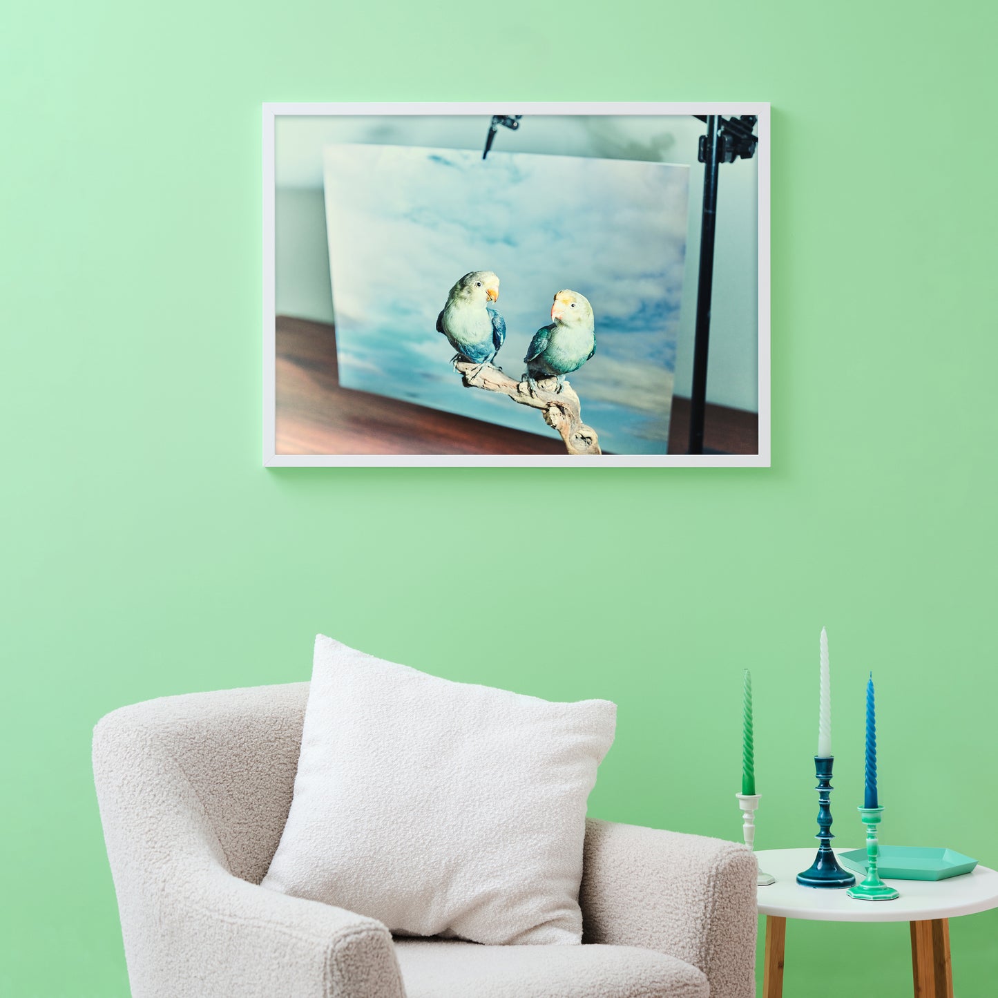 "The Lovebirds" giclée photo print