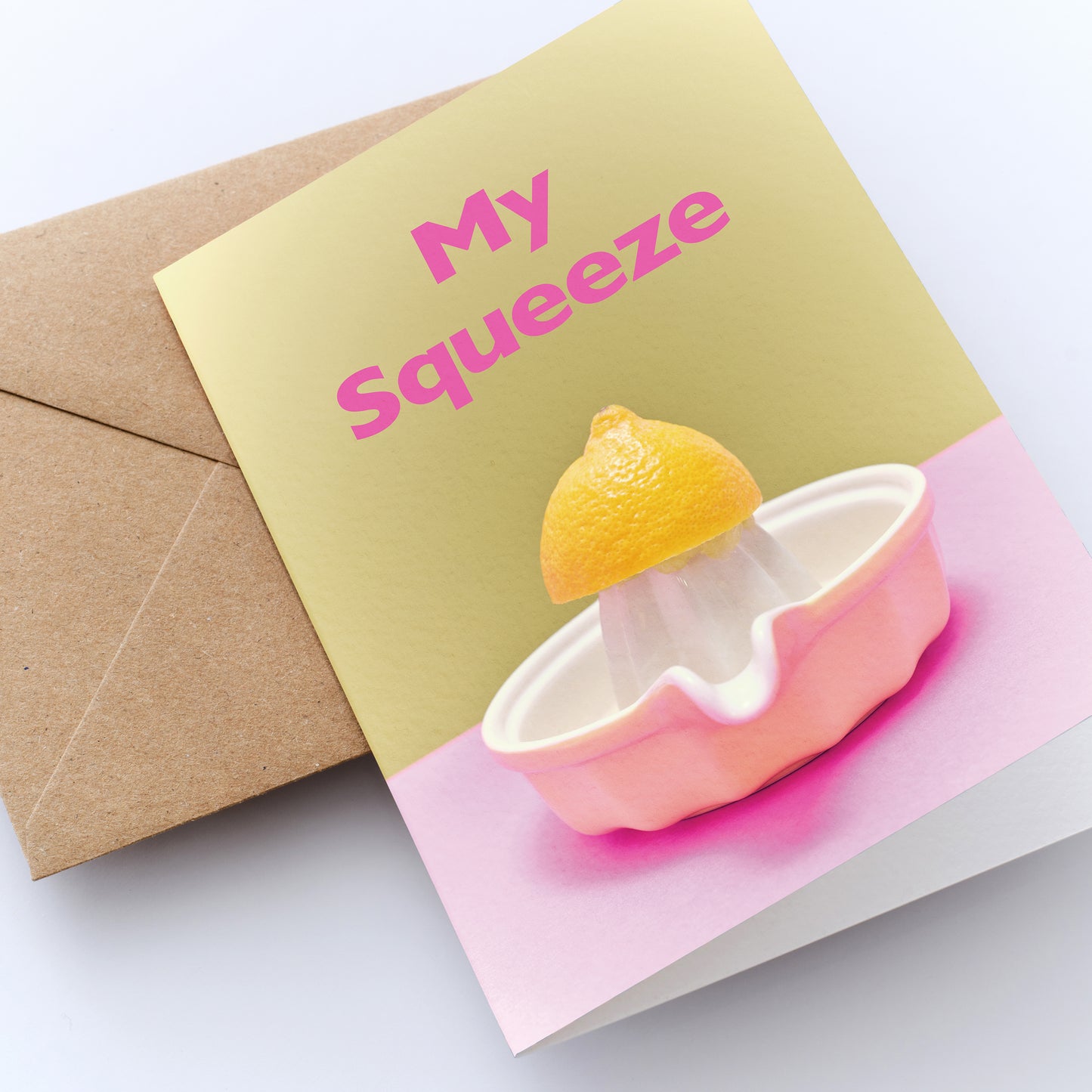 My Squeeze Greetings Card