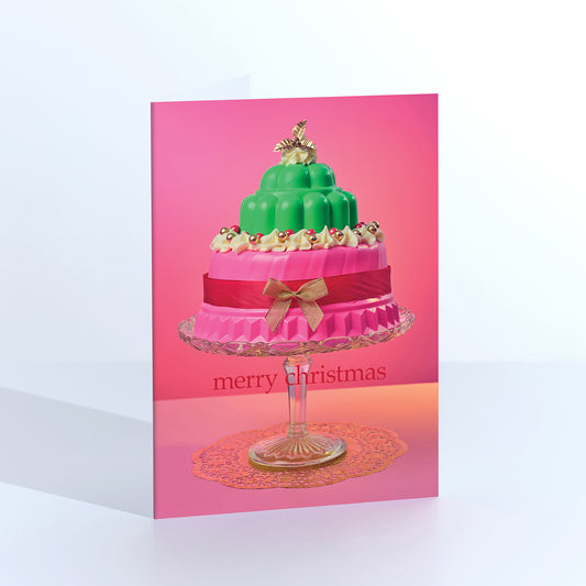 Merry Christmas Cake Card
